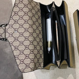 Bolsa Crossbody em Couro PU Marrom