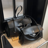 Large Capaci Platinum  Bag Casual Crossbody oulder Bag for Women Faionable Underarm Bag Modern Neutral Sle