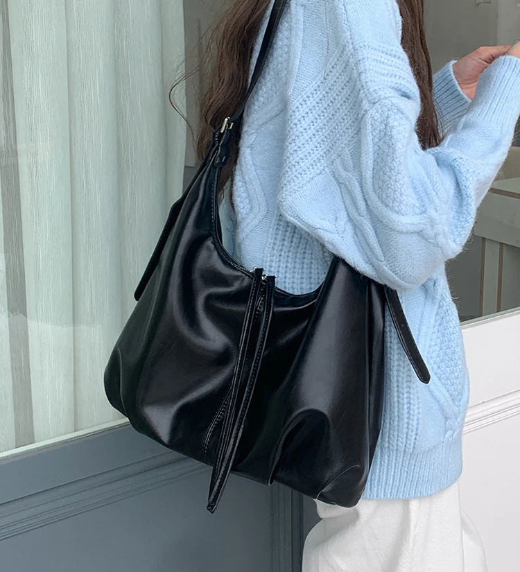 2025 New Retro Underarm Bag Fashion Leisure Large Capacity Shoulder Bag Women's Daily Commuter Bag Crossbody Bag Women's Bag