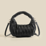2025 New Korean-style Multi-purpose Fashion Handbag with Embroidery and Small Pouch - Women's Popular Shoulder Bag At The Elbow
