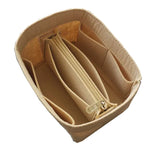 For H Picotin18 22 Felt Cloth Insert Bag Organizer Makeup Handbag Organizer Travel Inner Purse Portable Cosmetic Bags