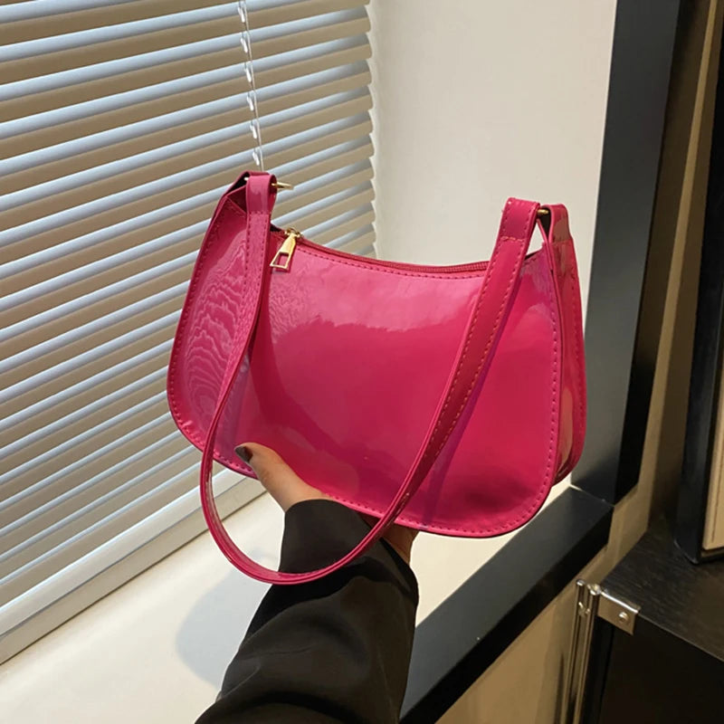 Classic Solid PU Bag
