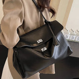 Large Capaci Platinum  Bag Casual Crossbody oulder Bag for Women Faionable Underarm Bag Modern Neutral Sle