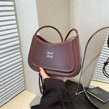 Korean style fashion niche women's crescent bag 2025 autumn new handbag, high-end multifunctional crossbody bag shoulder bag